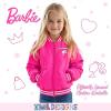 imageBarbie Girls Bomber Jacket  ZipUp Varsity Jacket with Girl Power OuterwearHot Pink