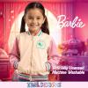imageBarbie Girls Bomber Jacket  ZipUp Varsity Jacket with Girl Power OuterwearIvoryLight Pink