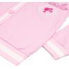 imageBarbie Girls VNeck Button Up Cardigan with Graphic Print and Embroidered Design  Long Sleeve Sweater with Pockets for KidsPink