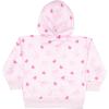 imageBarbie Girls Zip Up Hoodie Cursive Logo Graphic Print Hooded ZipUp Sweatshirt Fashion Hoodies for KidsPale Pink