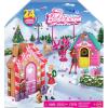 imageBarbie Mini Land Collectible Advent Calendar with 15Inch Dolls ampamp 24 Days of Surprises Winter Village Play Areas for Storytelling FunMini Barbieland