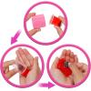 imageBarbie Party Unboxed Doll ampamp Accessories Glam Party Series with 10 Surprises Including ColorChange Red Sparkle DollRed