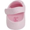 imageBarbie Toddler Girls Lightweight SlipOn Clogs  Adjustable Strap Summer Shoes for Kids  WaterFriendly Play SandalsLight Pink Glitter WBarbie Unicorn Patch