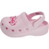 imageBarbie Toddler Girls Lightweight SlipOn Clogs  Adjustable Strap Summer Shoes for Kids  WaterFriendly Play SandalsLight Pink Glitter WBarbie Unicorn Patch