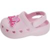 imageBarbie Toddler Girls Lightweight SlipOn Clogs  Adjustable Strap Summer Shoes for Kids  WaterFriendly Play SandalsMedium Pink