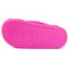 imageBarbie womens Cozy Xband ampamp Open Toe Faux Fur Memory Foam Indoor Outdoor Soled Slipper XsxlHeart Rainbow B