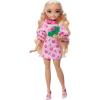 imageBarbie Dream Besties Festival Looks Set Including Barbie Malibu Doll with Long Blonde Stylized Hair 10 Removable Fashions ampamp Accessories