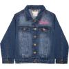 imageBarbie Girls Button Up Jean Jacket  Fashion Denim Jacket Print for KidsDeep Blue