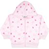 imageBarbie Girls Zip Up Hoodie Cursive Logo Graphic Print Hooded ZipUp Sweatshirt Fashion Hoodies for KidsPale Pink