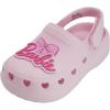 imageBarbie Toddler Girls Lightweight SlipOn Clogs  Adjustable Strap Summer Shoes for Kids  WaterFriendly Play SandalsMedium Pink