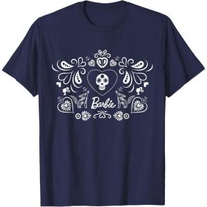 imageBarbie Da De Muertos TShirtNavy Blue