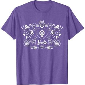 imageBarbie Da De Muertos TShirtPurple Heather
