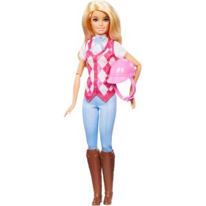 imageBarbie Malibu Doll ampamp Accessories from Mysteries The Great Horse Chase Includes Fashion Doll Removable Riding Outfit ampamp HelmetMalibu