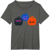 imageBarbie  Fashion Pumpkins TShirtAsphalt Grey