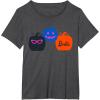 imageBarbie  Fashion Pumpkins TShirtDark Heather Grey