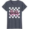 imageBarbie  Halloween Drip Logo TShirtHeather Blue