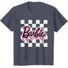 imageBarbie  Halloween Drip Logo TShirtHeather Blue