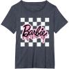 imageBarbie  Halloween Drip Logo TShirtHeather Blue