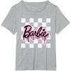 imageBarbie  Halloween Drip Logo TShirtHeather Grey