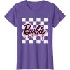 imageBarbie  Halloween Drip Logo TShirtPurple Heather