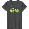 imageBarbie  Happy Halloween Bats TShirtDark Heather Grey