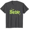 imageBarbie  Happy Halloween Bats TShirtDark Heather Grey