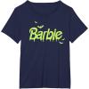imageBarbie  Happy Halloween Bats TShirtNavy Blue