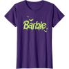 imageBarbie  Happy Halloween Bats TShirtPurple
