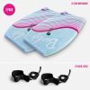 imageBarbie Signature 36in Bodyboard by Wavestorm 2Pack  Graphic top Deck with high Density Slick Bottom  for Kids and Adults Foam Construction with Accessories  Basic Leash Included