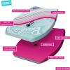 imageBarbie Signature 36in Bodyboard by Wavestorm 2Pack  Graphic top Deck with high Density Slick Bottom  for Kids and Adults Foam Construction with Accessories  Basic Leash Included