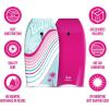 imageBarbie Signature 36in Bodyboard by Wavestorm 2Pack  Graphic top Deck with high Density Slick Bottom  for Kids and Adults Foam Construction with Accessories  Basic Leash Included