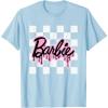 imageBarbie  Halloween Drip Logo TShirtBaby Blue