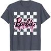 imageBarbie  Halloween Drip Logo TShirtHeather Blue