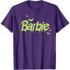 imageBarbie  Happy Halloween Bats TShirtPurple