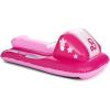 imageFUNBOY ampamp Barbie 50quot Kids Inflatable Skimobile Winter Snow Sled 12 Riders with Grooved Rubber Base Tracks 2 Handles and Hand Pull Rope