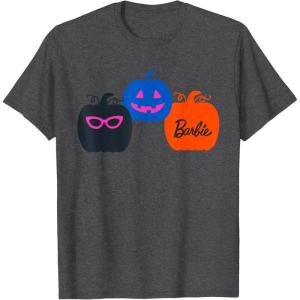 imageBarbie  Fashion Pumpkins TShirtDark Heather Grey