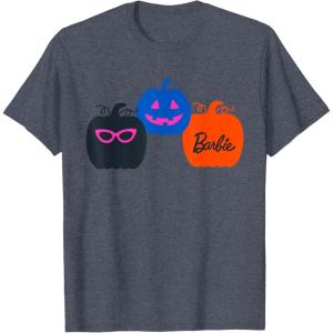 imageBarbie  Fashion Pumpkins TShirtHeather Blue
