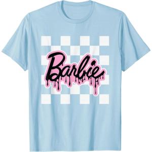 imageBarbie  Halloween Drip Logo TShirtBaby Blue