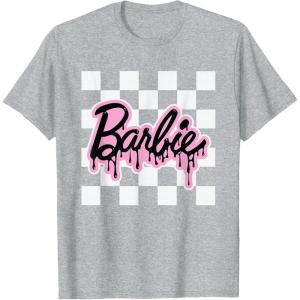 imageBarbie  Halloween Drip Logo TShirtHeather Grey
