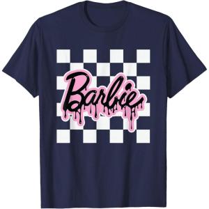 imageBarbie  Halloween Drip Logo TShirtNavy Blue