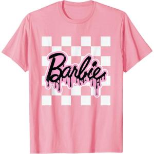 imageBarbie  Halloween Drip Logo TShirtPink