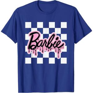 imageBarbie  Halloween Drip Logo TShirtRoyal Blue
