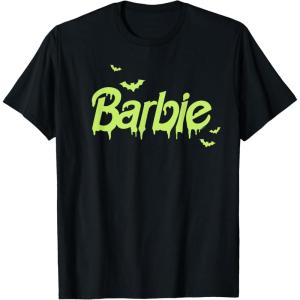 imageBarbie  Happy Halloween Bats TShirtBlack