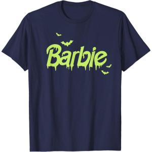 imageBarbie  Happy Halloween Bats TShirtNavy Blue