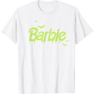imageBarbie  Happy Halloween Bats TShirtWhite