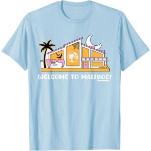 imageBarbie  Welcome to Maliboo TShirtBaby Blue