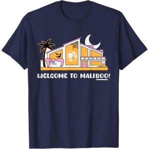 imageBarbie  Welcome to Maliboo TShirtNavy Blue