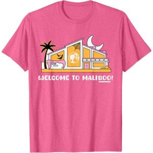 imageBarbie  Welcome to Maliboo TShirtPink Heather