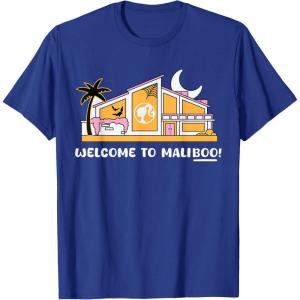 imageBarbie  Welcome to Maliboo TShirtRoyal Blue