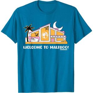imageBarbie  Welcome to Maliboo TShirtSapphire Blue